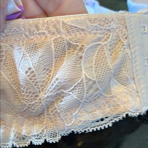 Free People Pink and Blue Bra‎ with Molded Cups - Picture 5 of 8